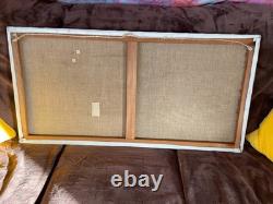 Old Painting Oil on Canvas UNKNOWN (early 20th century) fireboat Le Havre