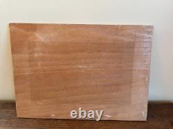 Old Painting Oil on Panel J. B Maurice VECKER (1899-1988) Small Castle