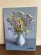 Old Painting Oil On Panel J. B Maurice Vecker 1899-1988 Still Life
