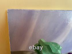 Old Painting Oil on Panel J. B. Maurice VECKER (1899-1988) Still Life