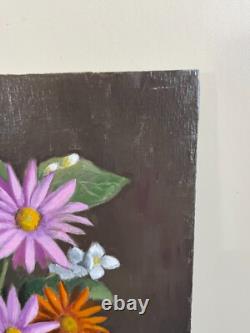 Old Painting Oil on Panel J. B Maurice VECKER (1899-1988) Still Life