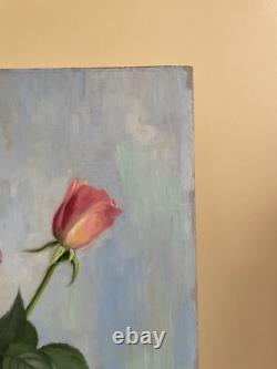 Old Painting Oil on Panel J. B. Maurice VECKER 1899-1988 Still Life