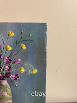 Old Painting Oil on Panel J. B Maurice VECKER (1899-1988) Still Life