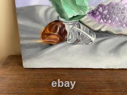Old Painting Oil on Panel J. B. Maurice VECKER (1899-1988) Still Life