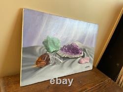 Old Painting Oil on Panel J. B. Maurice VECKER (1899-1988) Still Life