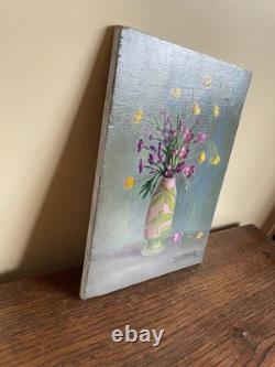 Old Painting Oil on Panel J. B Maurice VECKER (1899-1988) Still Life