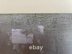 Old Painting Oil on Panel J. B. Maurice VECKER 1899-1988 Still Life