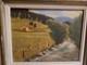 Old Painting, Oil On Panel, Painting, Haut Doubs, Signed, Landscape, Oil