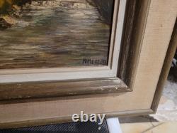 Old Painting, Oil on Panel, Painting, Haut Doubs, Signed, Landscape, Oil
