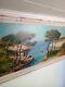 Old Painting On Panel Signed Seascape, Jp Rougier 1950