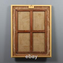 Old Painting Portrait of a Noble Woman Oil on Canvas 1800 Original