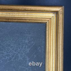 Old Painting Portrait of a Woman, signed Adrienne Geofroy, 19th Century Oil on Canvas