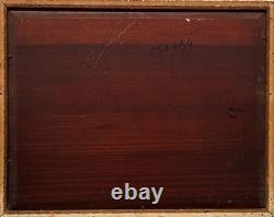 Old Painting Still Life with Fruits 20th Century