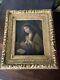 Old Painting Vanity Marie Madeleine Repentente Xviith Painting On Copper