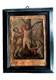 Old Painting On Copper 18th Century Martyrdom Of Saint Bartholomew