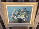 Old Paintings On Panel Signed Bouquet Hippolyte Mouthier 1964