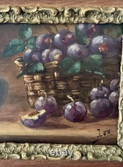 Old Paintings, Still Life with Plums