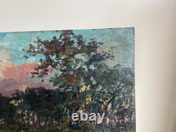 Old Panel Painting to Decipher (late 19th century) NIEUPORT 1897