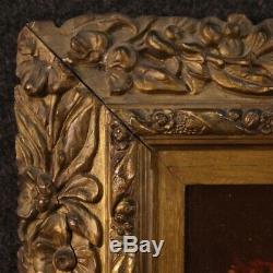 Old Picture Frame Still Life Oil Painting On Canvas 700 18th Century