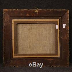 Old Picture Frame Still Life Oil Painting On Canvas 700 18th Century