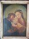 Old Religious Oil Painting On Canvas Time Xviii