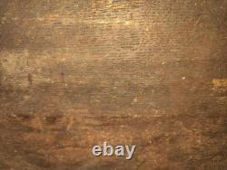 Old Table Oil Painting Flemish School of Barbizon 17th 18th Gilded Frame