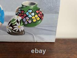 Old Table Oil on Panel J. B Maurice VECKER (1899-1988) Still Life