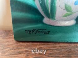 Old Table Oil on Panel J. B Maurice VECKER (1899-1988) Still Life