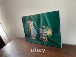 Old Table Oil on Panel J. B Maurice VECKER (1899-1988) Still Life