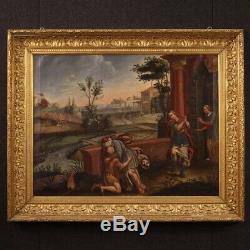 Old Table Religious Oil Painting With Frame Prodigal Son 700