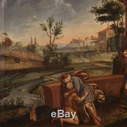 Old Table Religious Oil Painting With Frame Prodigal Son 700