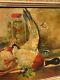 Old Tableau Signed Still Life With Game. Oil Painting On Canvas.