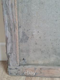 Old female nude oil on canvas to be restored. Ca 1890
