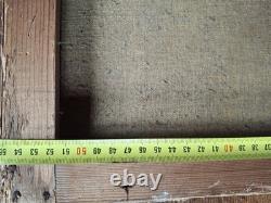 Old oil on canvas Rose Grimaldi sign