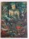 Old Oil On Canvas / Signature To Identify / Seated Bearded Man