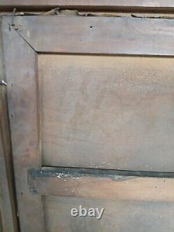Old oil on canvas painting Frame School of the 19th Century After Hubert Robert