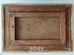 Old oil on canvas to be identified