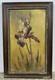 Old Oil On Panel, Art Nouveau, Signed With A Monogram, Circa 1900, Flowers