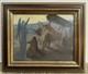 Old Oil On Panel, The Apparition, Symbolism, By Maurice Denis / Nabis
