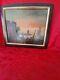 Old Oil On Panel After Claude Joseph Vernet Marine Landscape Port 19th Century