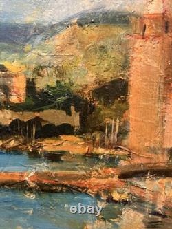 Old oil on panel signed and dated 1907 Fauvism French School