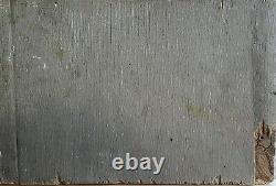 Old oil on wood early 20th century signed OLIVE (Henri de Martigues)