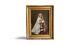 Old Oil Painting 18th 19th Century Portrait Of A Woman Receiving Communion Wooden Key Frame