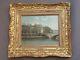 Old Oil Painting On Canvas Maurice Ghiglion Green Signed And Framed