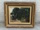 Old Oil Painting On Canvas Landscape Nature Oil