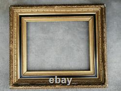 Old oil painting on canvas landscape nature oil