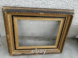 Old oil painting on canvas landscape nature oil