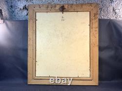Old oil painting on panel signed by Jean-Pierre GARAPIN dated 1970