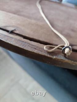 Old oil painting on paper or panel, late 19th century to early 20th century