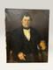 Old Painting, 19th-century Signed Portrait Of A Man, Oil On Canvas Decoration
